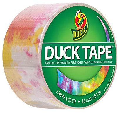 Duck Tape Batikmuster zum Reparieren, Basteln, Personalisieren, Dekorieren und Ausbilden, 48 mm x 9,1 m