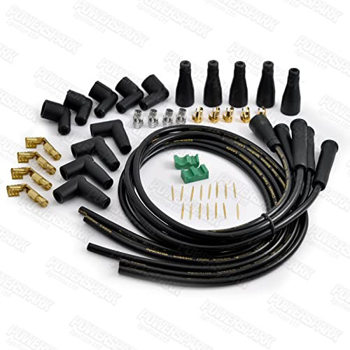 Sparkrite Build Your Own HT Lead Set - 7mm Double Silicone 4 Cylinder