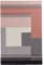 URBANARA Indari Outdoor-Teppich Grau/Rosa/Altrosa 170x240 cm – 100% PET In- und Outdoor-Teppich