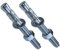 AERZETIX - C54074-2x Boulon Vis d’ancrage filetage long, Goujon à expansion - M16x140mm - en acier zingué - pour béton, pierre