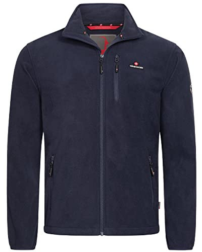 Höhenhorn 41N5 Eigler Herren Fleece Jacke Full Zip Navy Gr. 3XL