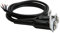 Interrupteur D'éclairage de Guidon de Moto, Interrupteur de Guidon Universel ATV LED Bouton ON OFF pour Feux de Détresse, Antibrouillard, Phare Compatible avec Moto, VTT,(Lumière bleue main droite)