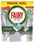 Fairy Ultra Original Todo en Uno Pastillas Lavavajillas, 53 cápsulas, Elimina Acumulacion Grasa en Lavavajillas, Aroma Limpio y Fresco