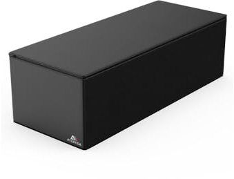 Atletica Foam Bench Flachbank | Verbundschaum innen, Robuste Ummantelung außen, 18 kg leicht, Bis 200 kg belastbar