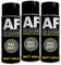 Alex Flittner Designs Nato Oliv Mat Peinture Acrylique, Lot de 3 aérosols 400 ml RAL 6031 - Vert bronze