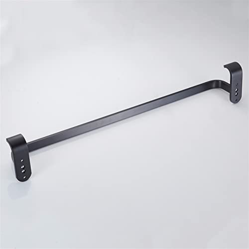 Handtuchhalter Badezimmer-Einzelhandtuchhalter in der Dusche, Handtuchhalter, Raum, Aluminium, moderner Stil, Schwarze Wandhalterung, Handtuchhalter Badezimmer-Hardware
