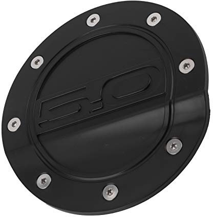 Tankdeckel Öleinfülldeckel Tankdeckeldeckel Schwarz Passend für Alle le 2015-2021 Tankdeckelabdeckung Zubehör 2015-2019 GT 2015-2020