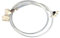 NC Ball Lock Co2 Grau mit 1,5m Schlauch und 3/4 Mutter Corny Keg Cornelius Bier Brauen Zubehör