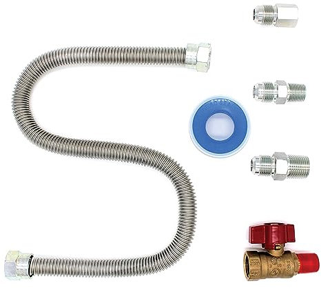 RUTLAND PRODUCTS Universal Gasgeräte-Anschluss-Set, 5-teilig