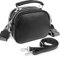 SPFASZEIV Umhängetasche Damen mit 2 Abnehmbaren Riemen Handtasche Damen Klein PU Leder Tasche Damen-Umhängetaschen Crossbody Bag Schwarz