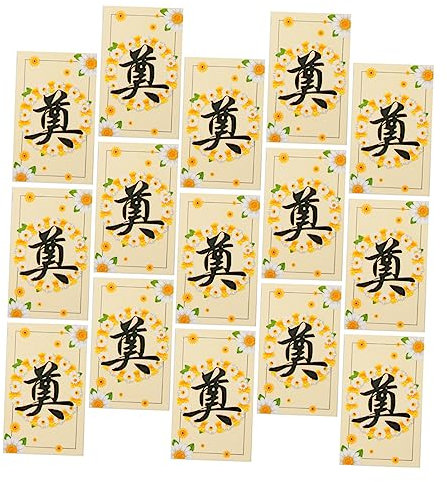BCOATH 45pezzi Carte Di Preghiera Per Funerali Biglietti Di Commemorazione Per Fiori Da Offrire e Attività Di Lutto Per Cerimonie e Visite Al Cimitero