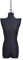 asdchZen Schaufensterpuppenkörper, Torso, Weiblich, Zum Aufhängen, Schneiderpuppe Im Halben Maßstab, Mit 150 cm Langer Kette Für Brautkleider, 2 Farben,Black