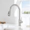 DERW Kitchen Tap, Kitchen Mixer Tap with Pull Out Sprayer, Swivel Spout with 2 Modes Spray, Stainless Steel Construction, Single Handle for Easy Control, Anti-Burst Hose, Quick Installation