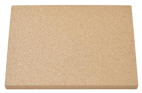 INMOZATA Vermiculite Fire Boards,Firebricks Heat proof High Density,1000x610x25mm,for Wood Stoves,Log Burners,Multi-Fuel Stove Fires,Fire Pit,Kiln,Pizza Ovens,Fireplaces