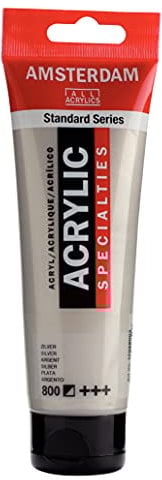 Amsterdam Standard Series Acrylfarbe Tube 120 ml Silber 800 (17098002)