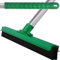The Chemical Hut Green Professional Hard Floor Cleaning Squeegee & Strong Alloy Handle For Tiles, Concrete, Wood And Marble.
