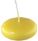 Unbekannt Kerzen, XXL Schwimmkerzen Citron Zitrone Gelb 3,2 x 8 cm, 8 Stück Dose