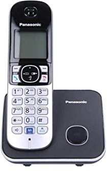 Panasonic Telephone Dect Telephone Caller Id Black, KX-TG6811FXB