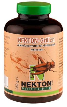 NEKTON-Grillen Zuchtkonzentrat | Zuchtkonzentrat als Mischfuttermittel für Grillen und Heimchen | Made in Germany (250g)