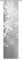 HOME WOHNIDEEN Schiebevorhang Deko Blickdicht FLOCKE Größe BxH 60x245 cm, grau