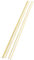 sourcing map 5 Stück Goldton Messing, 300 mm x 3 mm, runde Stange Lager für Drechselbank CNC Maschine de
