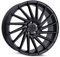 KESKIN KT17 MATT BLACK PAINTED 8x18 ET45 5.00x5x112 Hub Hole 72.60 mm - Alu felgen