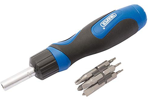 Draper 43641 865/14 Screwdriver and Bit Set, 13 Pieces
