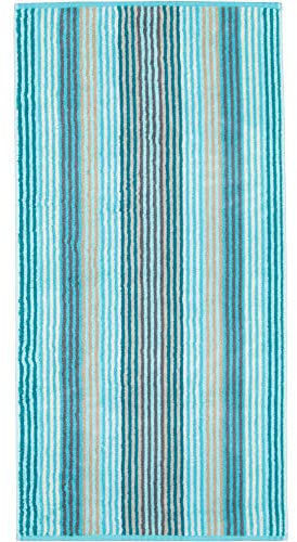 Cawö Handtücher Unique Streifen 944 türkis - 44