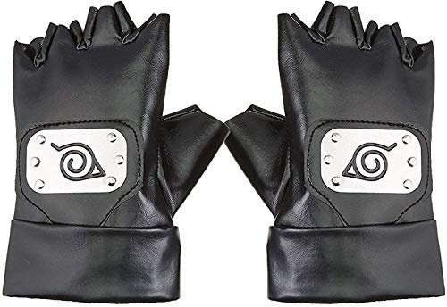 Multiculture Handschuhe mit Konoha symbole für Hatake cosplay