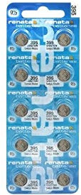 Pile de Montre Renata 395 / SR 927 SW / G7 Low Drain - 1x Blister