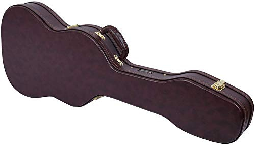 Crossrock E-Gitarrenkoffer passend für Telecaster- und Stratocaster-Stil-Gitarren – Braun (CRW620STBR)