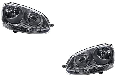 Johns, Scheinwerfer Satz passend für VW Golf Scheinwerfer V (1K/5M) 10/03-05/09 H7/H7 Set links & rechts