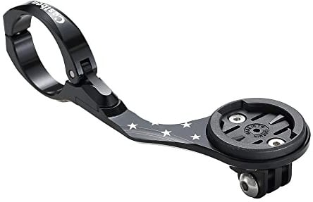 Cestbon Bike Out Kombi-Halterung für Garmin Edge Wahoo Elemnt & Bolt, Mini Bryton Rider Stages Dash Lenker Universal Computerhalterung für Gopro, Fahrradlicht (schwarz)