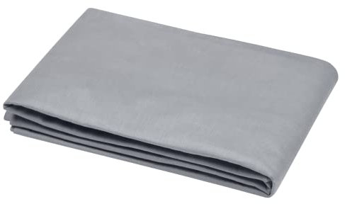 Lovely Casa - Bettlaken – Größe 180 x 290 cm – 100% Baumwolle Zertifiziert nach Öko-Tex – Farbe Maus – Modell Eden – Bettwäsche für Zuhause – weich und bequem für kuschelige Nestchen