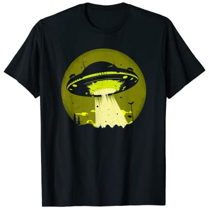 We Are Not Alone | Soucoupe volante OVNI visiteurs extraterrestres T-Shirt