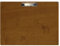 Bütic Holz Klemmbrett Standardform Teak für DIN A3 A4 A5 A6 mit 2 Ösen aus 3 mm starkem Birkensperrholz mit Klarlack versiegelt, Format:A3 quer, Klemme:Bügelklemme antik