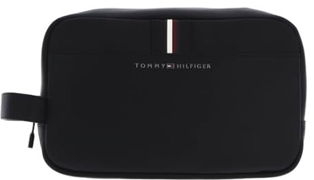 Tommy Hilfiger Homme TH Corporate WASHBAG AM0AM11840 Autres SLG (Petites maroquineries), Noir (Black), OS
