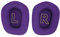 Almohadillas de Repuesto de Tela de Malla para Auriculares Logitech G733, Cómodas Almohadillas Elásticas para Auriculares, Piezas de Reparación de Cubiertas para Auriculares