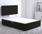 ComfoRest - Sophisticated 4FT6 Double Bed Base with 2 Drawers | Practical Frame for Everyday Essentials | Durable Design for Organised and Contemporary Spaces (Black Plush)