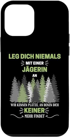 Jägerin Geschenk-Idee Frauen Spruch Lustiges Hülle für iPhone 12 mini