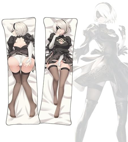 Anime Kissenbezüge NieR: Automata 2B Anime Körper Kissen Dakimakura doppelseitiger Körperkissenbezug