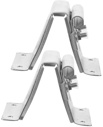 Veemoon Kit De Réparation De Porte De Garage 2 Supports De Rouleau Supérieur Accessoires De Porte De Garage Robuste Et Quincaillerie