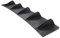 Auto Heckstoßstange Lippe Diffusor Spoiler für Opel Corsa D 2006-2014,Hecklippe Heckdiffusor Spoilerlippe Heckspoiler für Stoßstange Chassis Schützen Abdeckung Zubehör,Black
