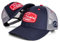 Blackskies® Race Baseball Cap - 2er-Set Eltern Kinder - Partnerlook Trucker Cap Mutter-Vater-Kind Geschenk Mini-Me Basecap Papa-Sohn & Mama-Tochter - Dunkelblau-Grau-Rot 45-49 cm