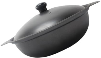 Alipis Olla Arrocera Pequeña de Hierro Fundido con Tapa Pequeña para Arroz