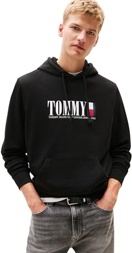 Tommy Jeans Herren Hoodie Graphic mit Kapuze