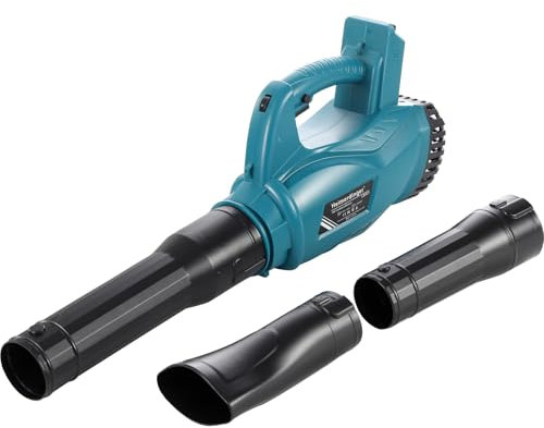 Cordless Leaf Blower for Makita 18V Battery,180MPH Battery Powered Blower,6 Speeds Electric Handheld Leaf Blower for Snow Blowing & Lawn Care