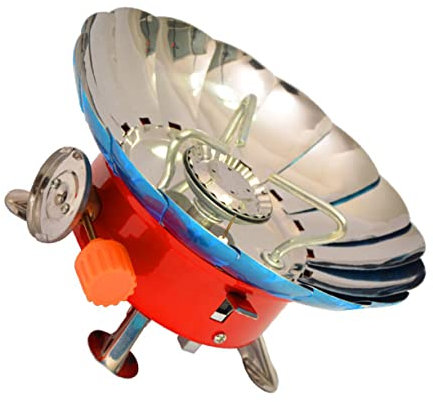 ifundom Portable Windproof Gas Stove for Camping Outdoor Use Stove Burner Flame for Hiking and Backpacking Trips