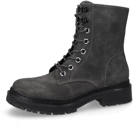 Dockers by Gerli Damen Erwachsene Schnür-Stiefeletten 57BI201 Weite normal Reißverschluss