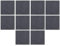 WNDUOKXH Strapazierfähige Teppichfliesen, selbstklebend, 10 Stück, 30 x 30 cm, rutschfest, strapazierfähig, Selbstklebende Teppichfliesen aus Polyester, dunkelgrau